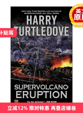 英文原版 Supervolcano 01 Eruption 超级火山系列1 爆发 科幻小说 雨果奖得主Harry Turtledove 英文版 进口英语原版书籍