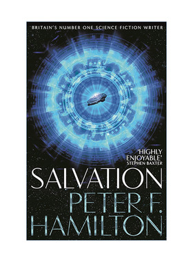 英文原版 Salvation 未来救赎1 科幻小说 爱 死亡和机器人作者彼得·汉密尔顿 Peter F. Hamilton 英文版 进口英语原版书籍