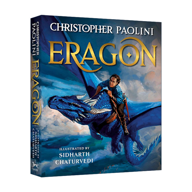 英文原版 Eragon The Inheritance Cycle 伊拉龙 遗产四部曲 精装插图收藏版 Christopher Paolini 英文版 进口英语原版书籍