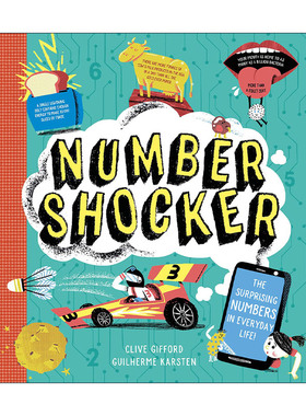 英文原版 Number Shocker 用数字讲科学 儿童STEM科普绘本 英文版 进口英语原版书籍