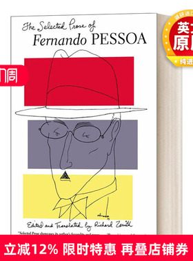 英文原版 The Selected Prose of Fernando Pessoa 费尔南多 佩索阿 散文选 不安之书 葡萄牙象征主义代表 英文版 进口英语书籍