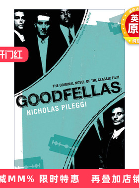 英文原版 GoodFellas 好家伙 尼古拉斯·派勒吉 马丁·斯科塞斯经典电影原著 英文版 进口英语原版书籍