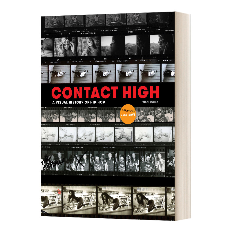 英文原版 Contact High A Visual History of Hip-Hop 嘻哈视觉史 Vikki Tobak摄影集 精装 英文版 进口英语原版书籍