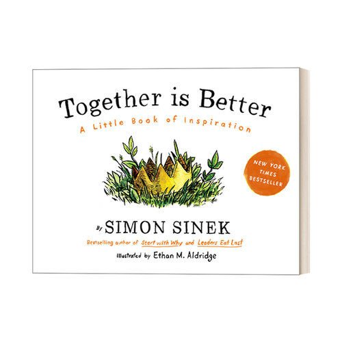 英文原版 Together Is Better A Little Book of Inspiration 团队有你真好 合作 自我提升 Simon Sinek 精装 英文版 进口英语书籍