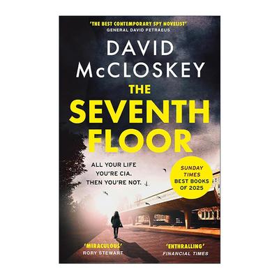 英文原版 The Seventh Floor 第七层楼 David McCloskey 畅销谍战惊悚小说 大马士革车站作者 英文版 进口英语原版书籍