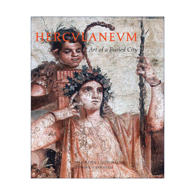 英文原版 Herculaneum 意大利古城赫库兰尼姆 被掩埋城市的艺术  精装 英文版 进口英语原版书籍
