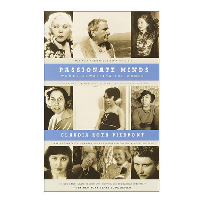 英文原版 Passionate Minds 重写世界的女性思想家传记 Claudia Roth Pierpont 英文版 进口英语原版书籍