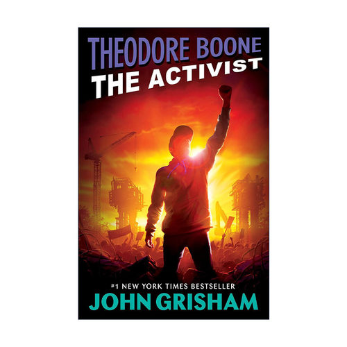 英文原版 Theodore Boone 04 the Activist 西奥律师事务所4 黄口罩的逆袭 John Grisham约翰·格里森姆 英文版 进口英语原版书籍