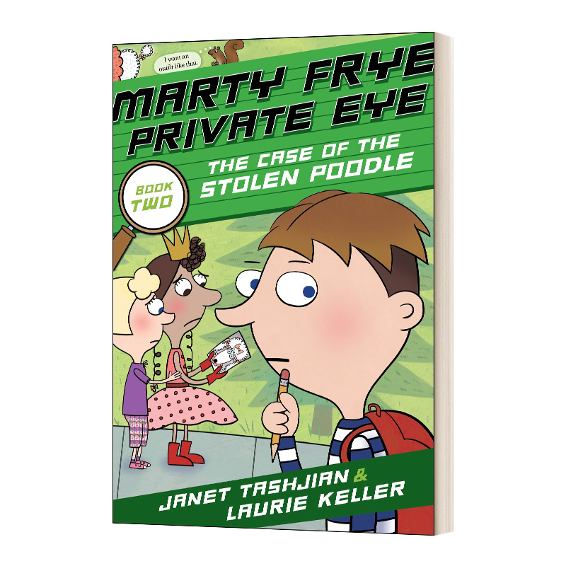 英文原版 Marty Frye Stollen Poodle 马蒂弗莱 斯托伦贵宾犬 英文版 进口英语原版书籍儿童全英语书