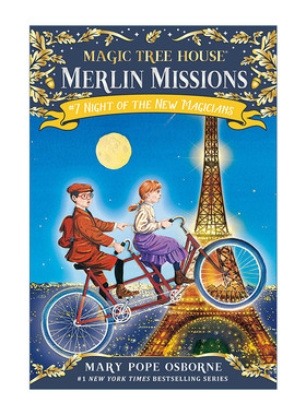 英文原版 Night of the New Magicians 神奇树屋梅林任务7 新魔术师之夜 Mthmm#7 英文版 进口英语原版书籍