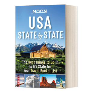 State 美国各州风土人情 英文原版 进口英语原版 USA 英文版 书籍 Moon
