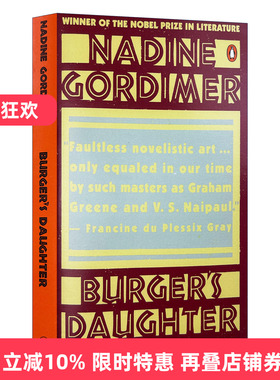 英文原版小说 Burger's Daughter 伯格的女儿 诺贝尔文学奖得主Nadine Gordimer 英文版 进口英语原版书籍