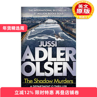 英文原版 The Shadow Murders 悬案密码9 纯洁杀手 侦探犯罪悬疑小说 Department Q系列 笼里的女人作者奥尔森 进口英语原版书籍
