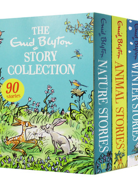 英文原版Enid Blyton Short Story Collections 3 Copy Slipcase伊妮德 布莱顿 90个短篇故事集 3册合集 英文版 进口英语原版书