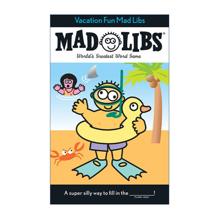 英文原版 Vacation Fun Mad Libs 快乐假期 疯狂填词游戏 英文版 进口英语原版书籍