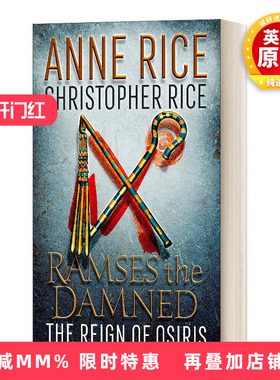 英文原版小说 Ramses the Damned The Reign of Osiris 诅咒拉美西斯 奥西里斯的统治 英文版 进口英语原版书籍