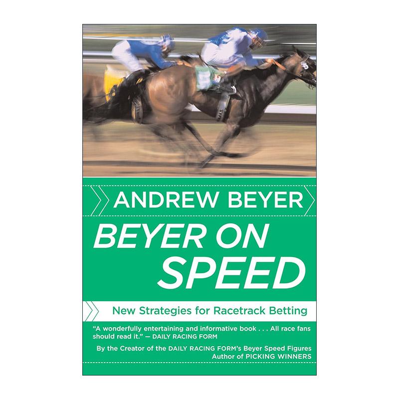英文原版 Beyer on Speed 速度的秘密 赛马博彩指南三部曲 英文版 进口英语原版书籍