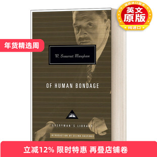 英文原版 Of Human Bondage 人性的枷锁 毛姆 Everyman精装版 英文版 进口英语原版书籍