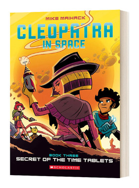 英文原版 Cleopatra In Space3 Secret Of The Time Tablets 克利奥帕特拉在太空3 时间的秘密石板 英文版 进口英语原版书籍