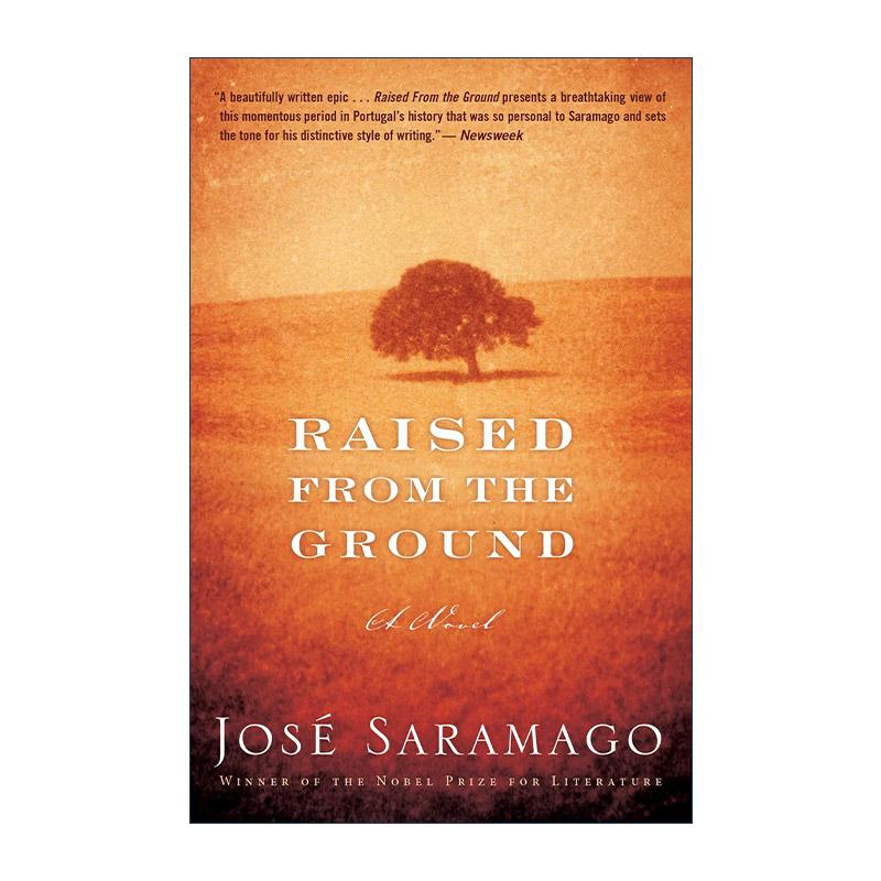 英文原版 Raised From The Ground 大地起义 萨拉马戈 英文版 进口英语原版书籍
