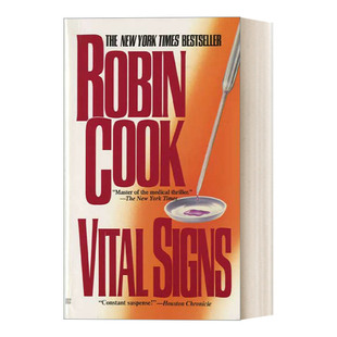 医疗惊悚悬疑小说 Vital Thriller 英文原版 纽约时报畅销书作者Robin 进口英语原版 英文版 Signs 书籍 Medical Cook 生命体征