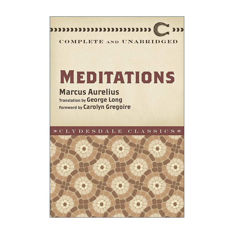 英文原版 Meditations 沉思录 Clydesdale Classic 英文版 进口英语原版书籍