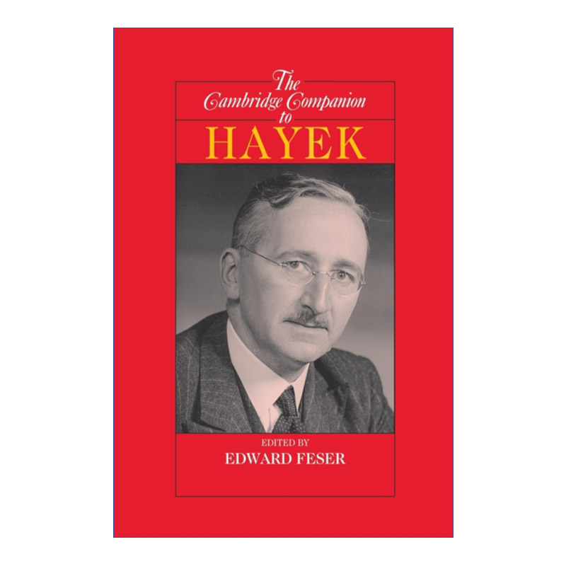 英文原版 The Cambridge Companion to Hayek 剑桥哈耶克研究指南 剑桥哲学指南系列 英文版 进口英语原版书籍