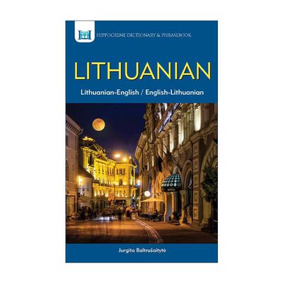 英文原版 Lithuanian-English Dictionary and Phrasebook 立陶宛语-英语双解词典和常用语手册 英文版 进口英语原版书籍