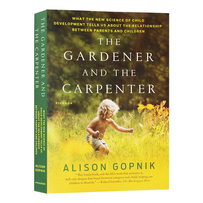 园丁与木匠 英文原版绘本 The Gardener and the Carpenter 探索亲子关系对儿童发展影响的新科学 英文版进口原版英语书籍