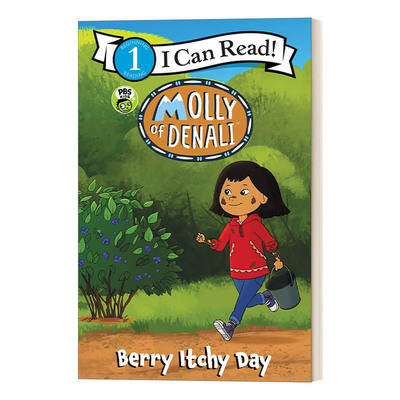 英文原版 Molly of Denali Berry Itchy Day 莫莉系列 摘莓发痒的一天 I Can Read Level 1分级读物 英文版 进口英语原版书籍