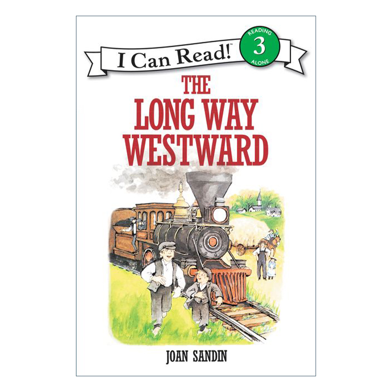 英文原版 The Long Way Westward 在遥远的西部 I Can Read level 3分级阅读 英文版 进口英语原版书籍