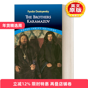 英文原版 The Brothers Karamazov 卡拉马佐夫兄弟 陀思妥耶夫斯基 英文版 进口英语原版书籍
