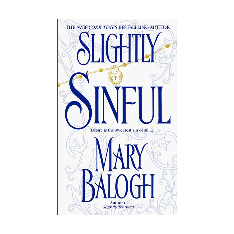 英文原版 Slightly Sinful Bedwyn Saga 05 将计就计 贝德温传奇5 历史浪漫小说 Mary Balogh 英文版 进口英语原版书籍