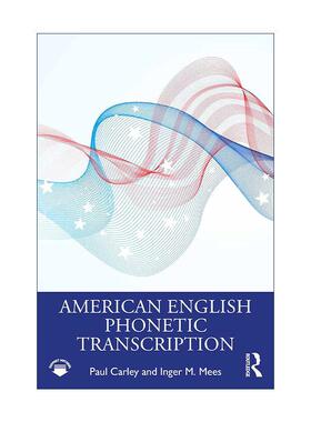 英文原版 American English Phonetic Transcription 美式英语音标 英文版 进口英语原版书籍