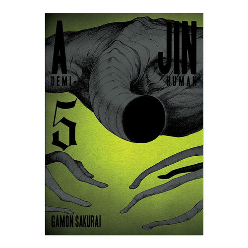 英文原版 Ajin 05 Demi-Human 亚人 卷五 科幻漫画 樱井画门Gamon Sakurai 英文版 进口英语原版书籍