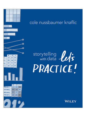 英文原版 Storytelling With Data Let‘S Practice 用数据讲故事 专业图表实训教程 英文版 进口英语原版书籍