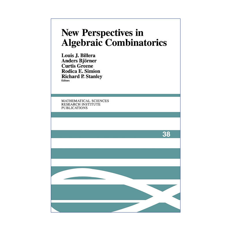 英文原版 New Perspectives in Algebraic Combinatorics 代数组合学新视角 剑桥数理研究所刊物系列 英文版 进口英语原版书籍