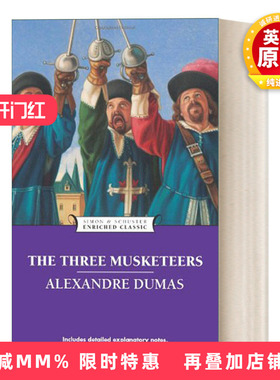 英文原版 The Three Musketeers 三个火枪手 Enriched Classics系列 英文版 进口英语原版书籍