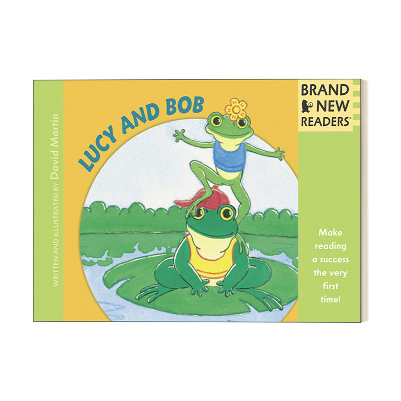 英文原版绘本 Lucy and Bob Brand New Readers 露西和鲍勃 儿童绘本 Candlewick分级读物 英文版 进口英语原版书籍
