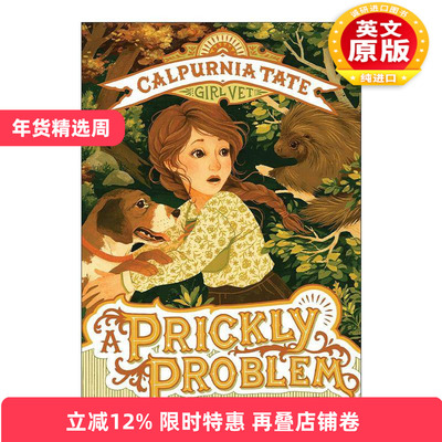 英文原版 A Prickly Problem 棘手的问题 兽医少女系列 英文版 进口英语原版书籍