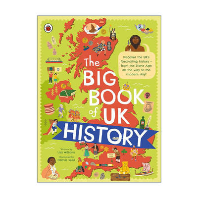 英文原版 The Big Book of UK History 小瓢虫英国历史插图百科 精装 英文版 进口英语原版书籍