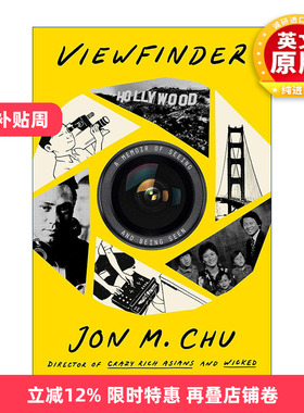 英文原版 Viewfinder 观景人 看见与被看见的回忆录 朱浩伟导演自传 摘金奇缘 精装 Jon M. Chu 英文版 进口英语原版书籍