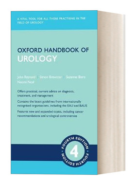 英文原版 Oxford Handbook of Urology 牛津泌尿学手册 英文版 进口英语原版书籍