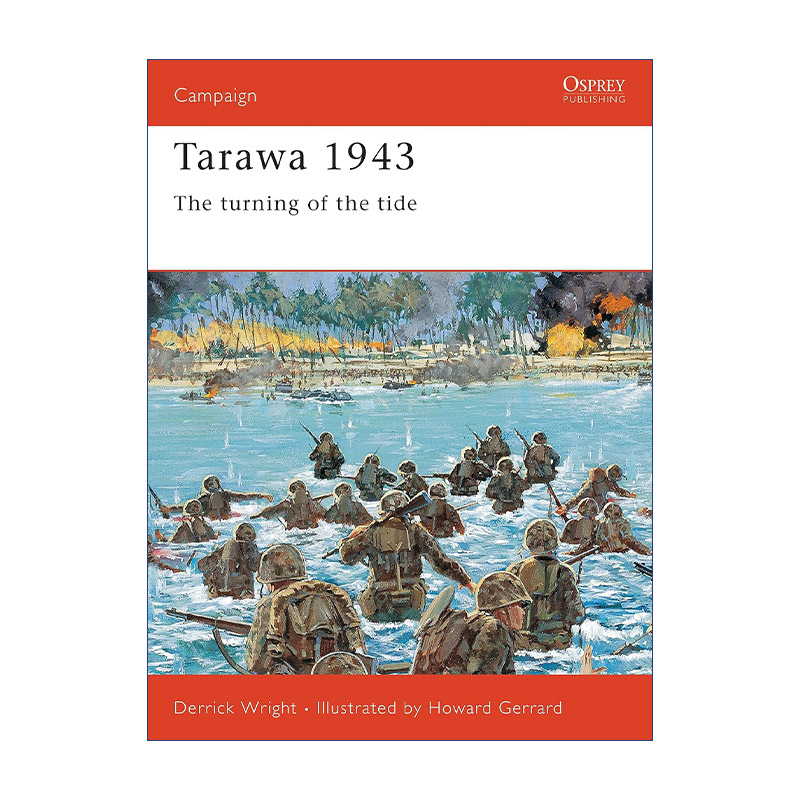 英文原版 Tarawa 1943 美日1943塔拉瓦战役 战争历史系列 英文版 进口英语原版书籍