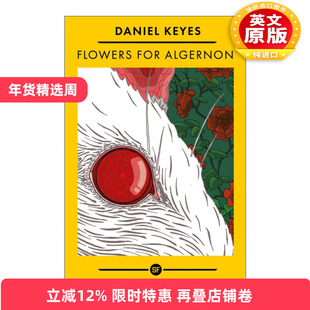 英文原版 Flowers For Algernon 献给阿尔吉侬的花束 丹尼尔·凯斯 星云奖 科幻大师佳作 英文版 进口英语原版书籍
