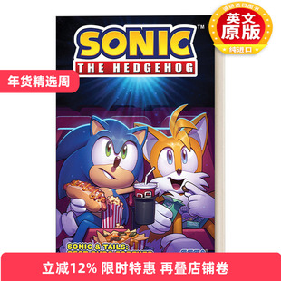 英文原版 Sonic the Hedgehog Sonic & Tails Best Buds Forever 刺猬索尼克系列 索尼克与尾巴 儿童动作冒险漫画 英文版 进口书籍
