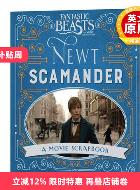 英文原版 Fantastic Beasts and Where to Find Them Newt Scamander 神奇动物在哪里 纽特·斯卡曼德 英文版 进口英语原版书籍