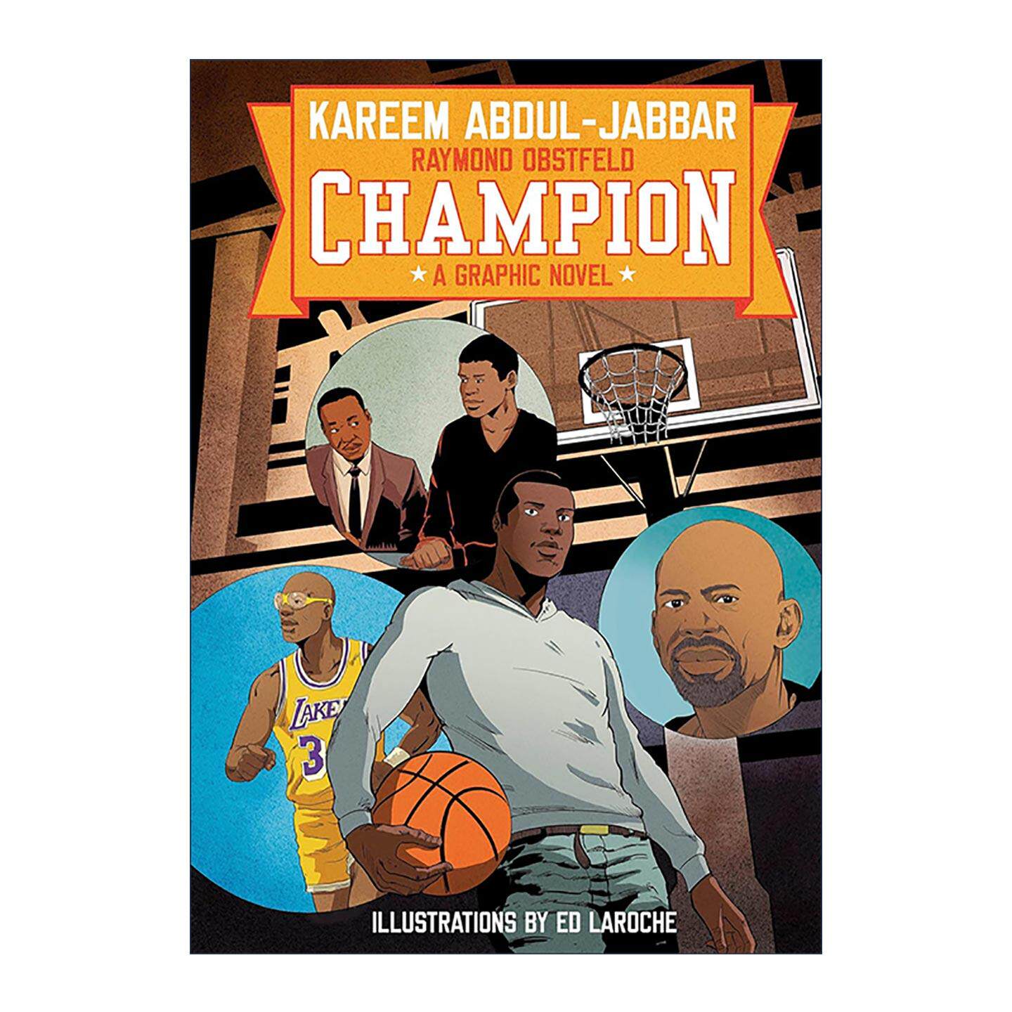 英文原版 Champion 冠军 青少年漫画 NBA篮球运动员卡里姆·阿布杜尔-贾巴尔 英文版 进口英语原版书籍