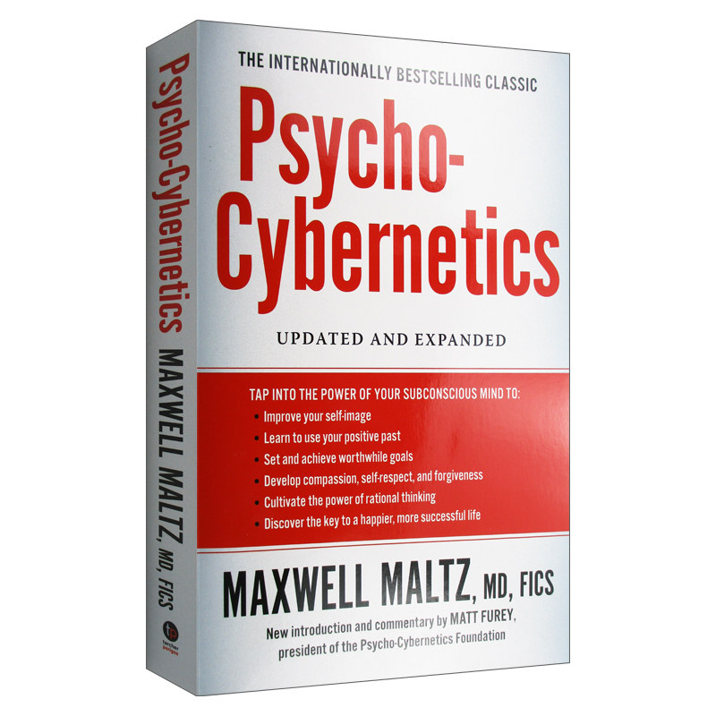 英文原版 Psycho-Cybernetics  Updated and Expanded 心理学控制论 英文版