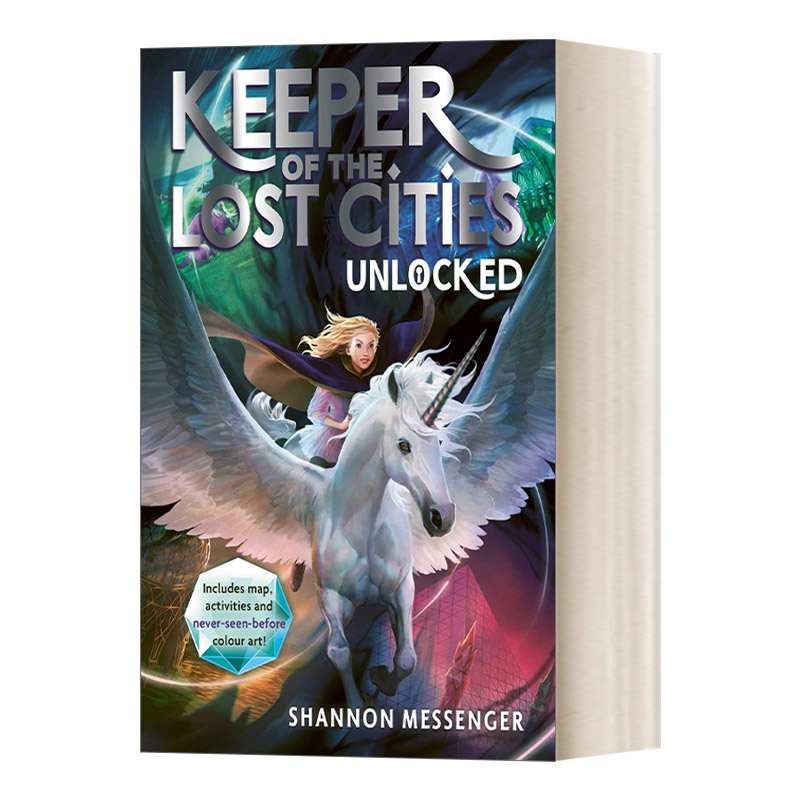 英文原版 Keeper Of The Lost Cities Unlocked 8.5 失落城市的守护者8.5 英文版 进口英语原版书籍